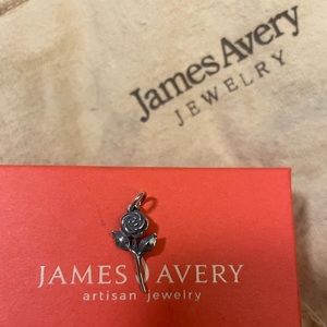James Avery - rose charm